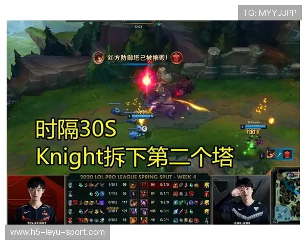 Knight团战输出爆炸级表现